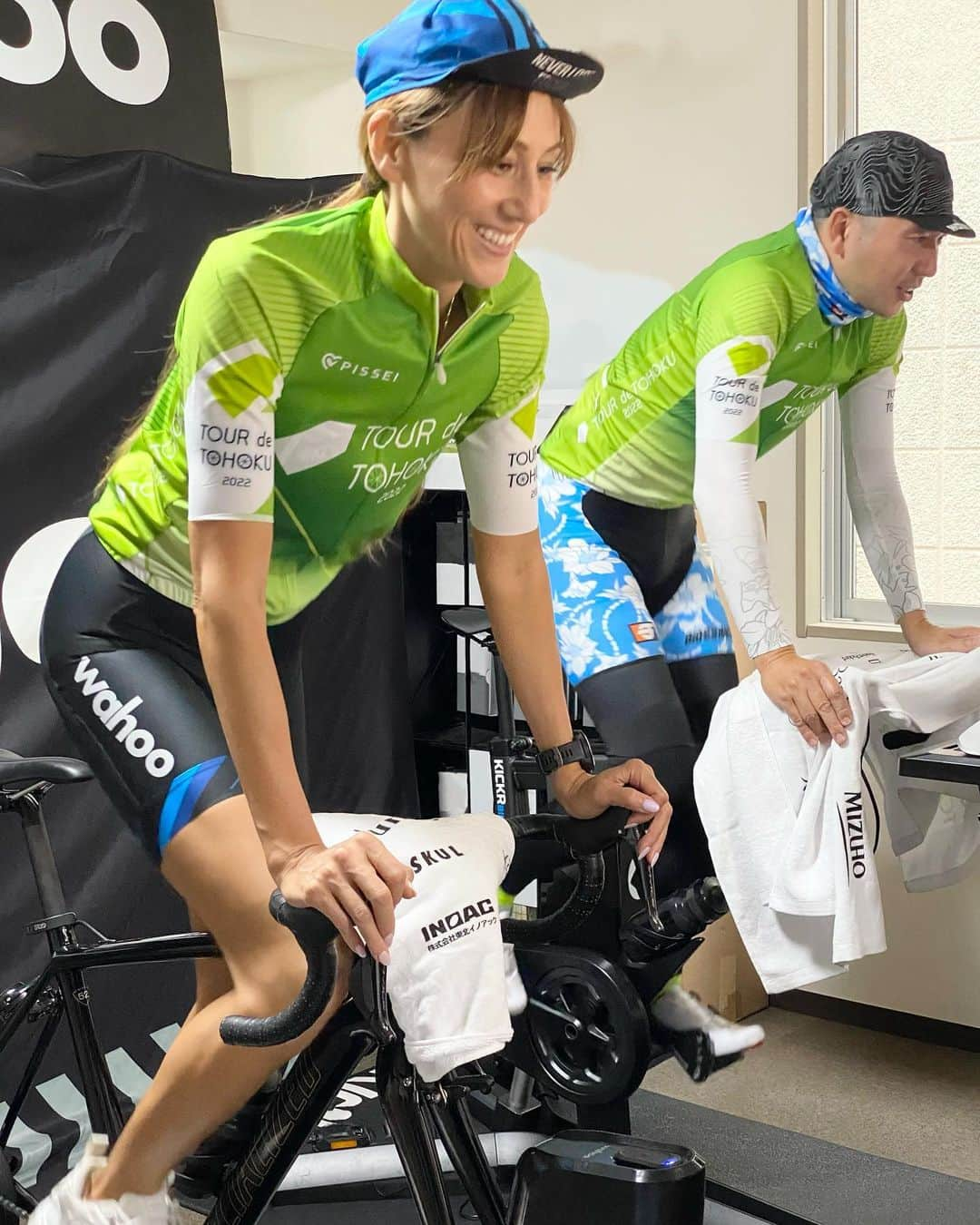 道端カレンさんのインスタグラム写真 - (道端カレンInstagram)「ツールド東北2022バーチャルライド 岩手コース✨✨🚴‍♀️🚴 ご参加くださいました皆さま、ありがとうございます❣️ #ツールド東北2022 #ツールド東北 #ツールド東北広報大使 #ロードバイク #東日本大震災復興支援 #岩手」9月24日 16時01分 - karenmichibata