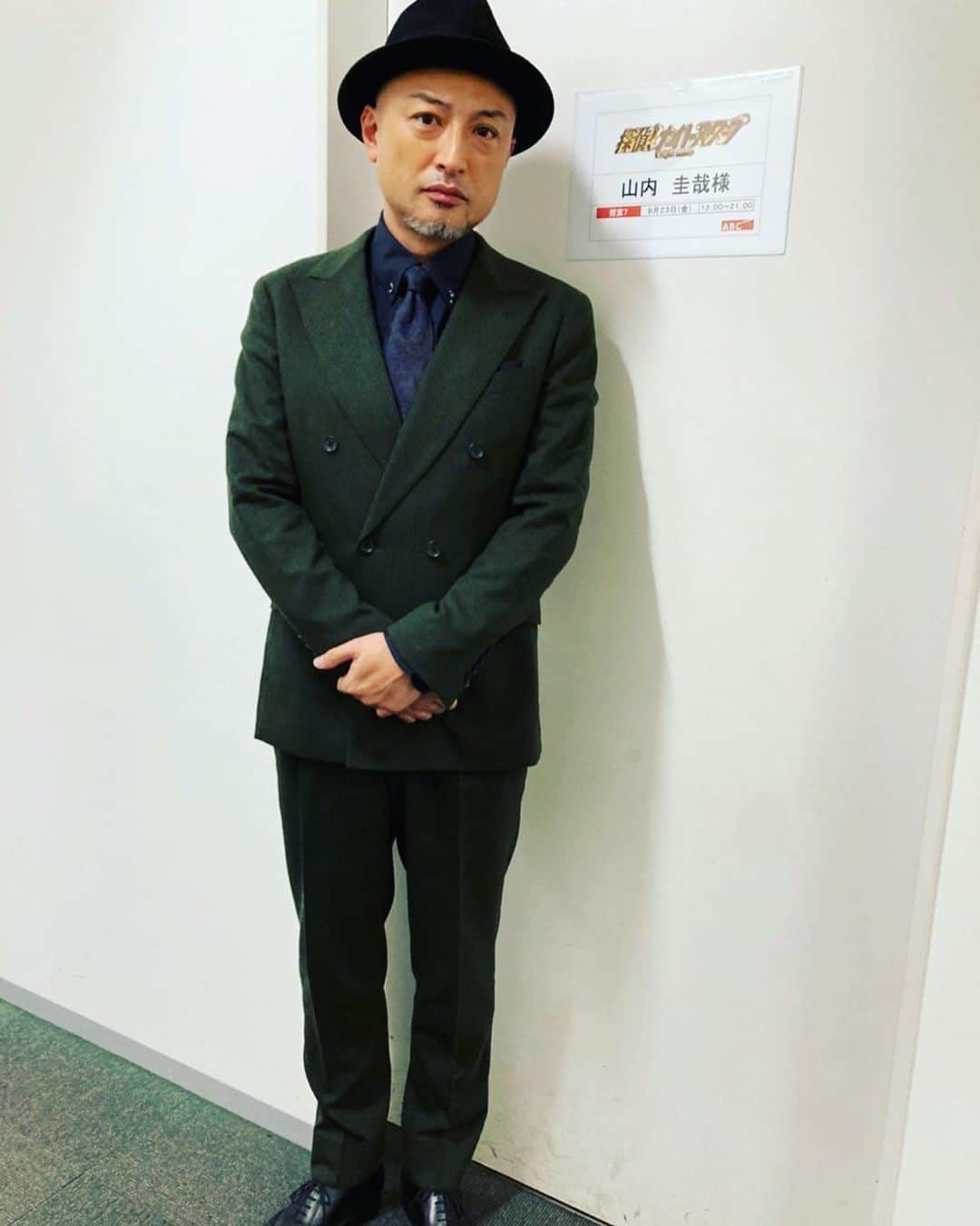 山内圭哉さんのインスタグラム写真 - (山内圭哉Instagram)「昨日は「探偵ナイトスクープ」の収録にお邪魔させていただきました。オンエアは10/21ですて。ま、みんな毎週観てはるやろけど。 宜しく御願い申し上げます。」9月24日 19時54分 - yamauchi_takaya