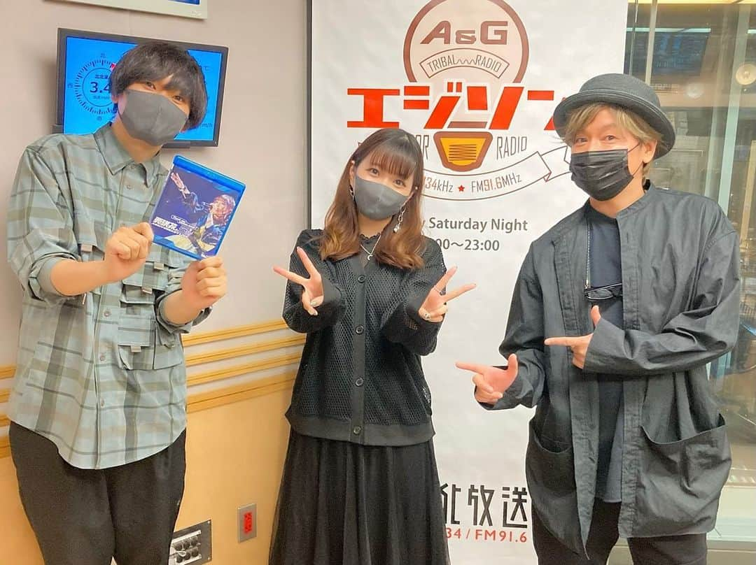 亜咲花さんのインスタグラム写真 - (亜咲花Instagram)「文化放送『A&G TRIBAL RADIO エジソン』ありがとうございました！ 皆様からの「ありがとう」メッセージに心がホッコリしました☺️ #天崎滉平 さんとは半年ぶりで、今回ゆっくりお話しできました🌟 #森久保祥太郎 さんは、学生の頃からたくさんお声を聞いてたので、なんだかソワソワした不思議な気持ちになりました… 総司も嶺ちゃんもシカマルも大好きだ〜〜！！笑 お二人と楽しい時間が過ごせて嬉しかったです〜！」9月24日 22時45分 - asaka_official