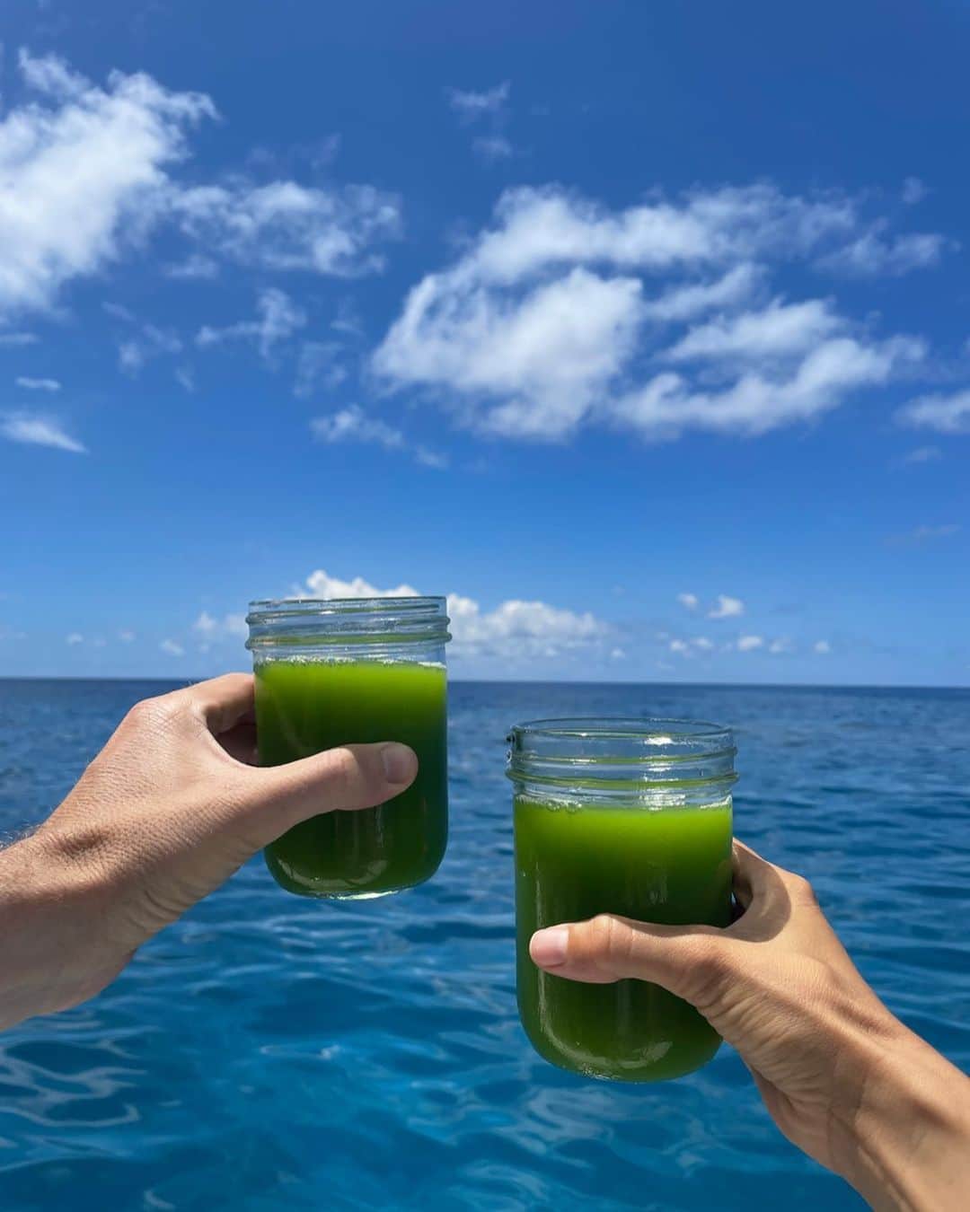 長谷川潤のインスタグラム：「100% pure Celery hydration☺️💦」