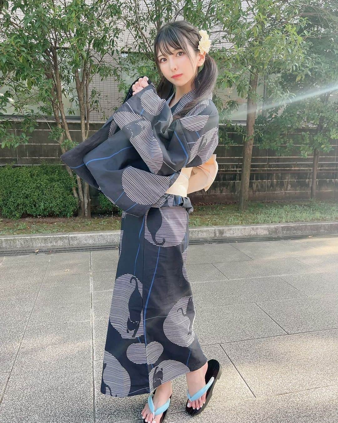 倉木しおりさんのインスタグラム写真 - (倉木しおりInstagram)「浴衣🐈‍⬛」9月25日 10時19分 - shiori_kuraki