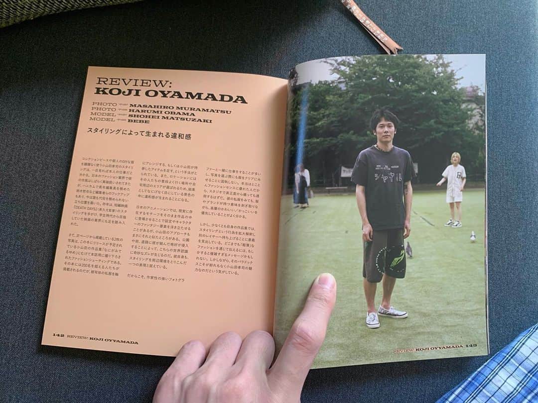 のインスタグラム：「STYLING BY KOJI OYAMADA @oyamadakoji , PHOTOGRAPH BY MASAHIRO MURAMATSU   in STUDY 9 'LOST & FOUND' @magazinestudy」