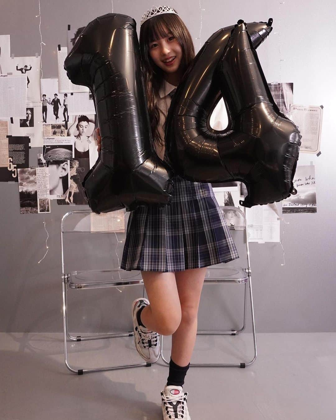 中田華月さんのインスタグラム写真 - (中田華月Instagram)「14歳になりましたー！！ 沢山のお祝いメッセージ、メンションありがとうございます😭♡♡  14歳も頑張ります💪🏻⭐️  #14さい  #たんじょうび」9月25日 19時05分 - hachan0925