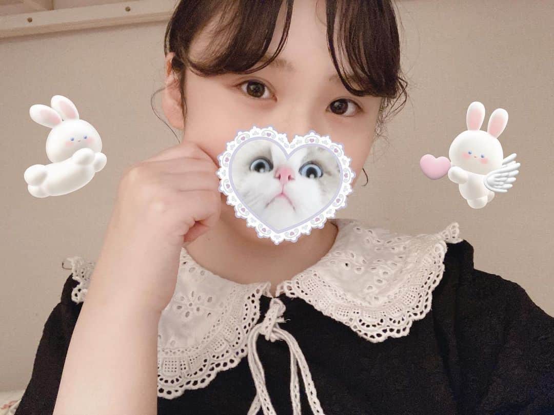 荒巻美咲のインスタグラム：「(ˆ꜆ . ̫ . )♡🎶」