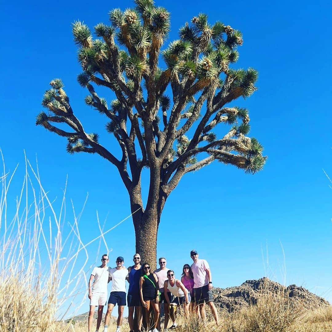 ジェフリー・バトルのインスタグラム：「Joshua Tree Gang.」