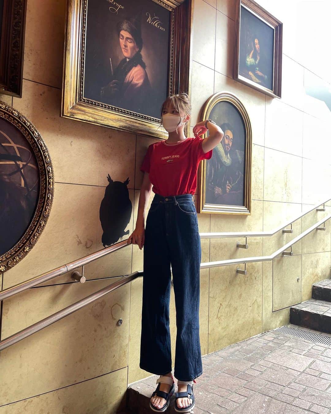 伊藤美優さんのインスタグラム写真 - (伊藤美優Instagram)「. ハリポタカフェ行ってきた🦉🪄 可愛くて美味しくてとっても楽しかったです☺︎」9月2日 20時13分 - miyuuuuu_ito