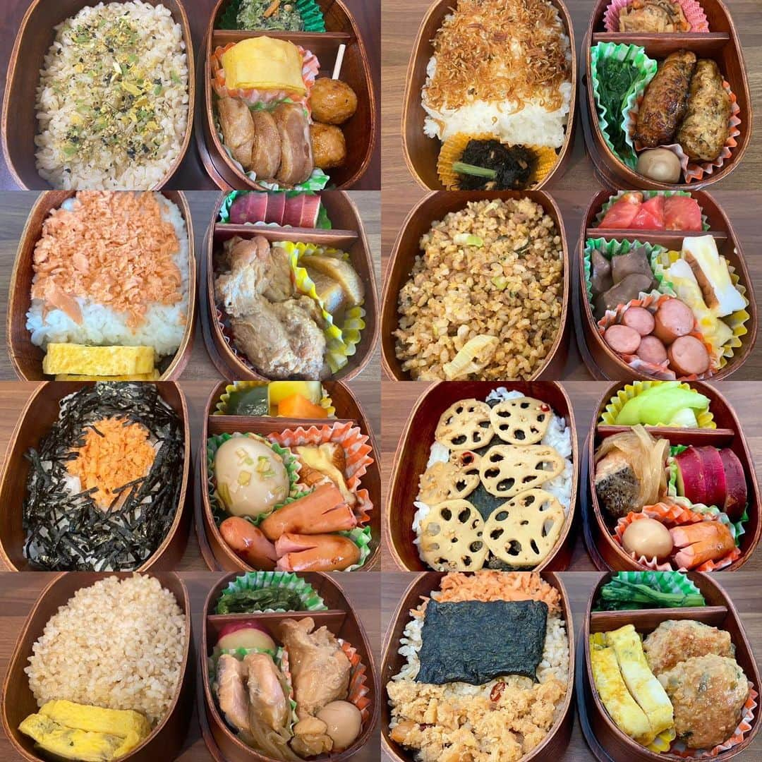 篠原かをりのインスタグラム：「お弁当頑張ってるから見て！  #お弁当」