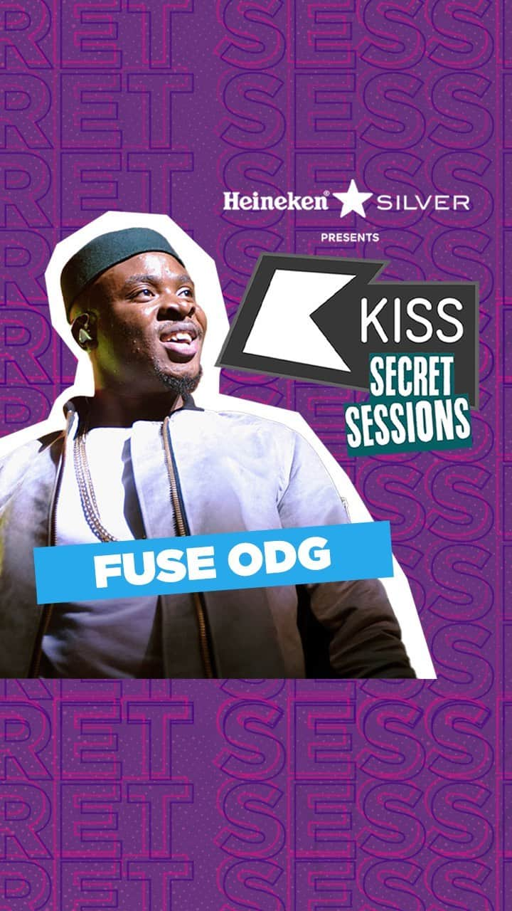 Fuse ODGのインスタグラム：「Fuse ODG brought the 🔥🔥🔥 to Brixton Market with a surprise live performance as part of the KISS Secret Sessions series 🎤  Watch the full video on the KISSFMUK YouTube 🎥  @fuseodg @heineken_uk #extrafresh」