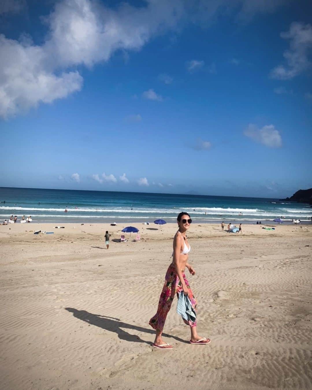 のインスタグラム：「⁡ The end of Summer 🍉⛱☀️」