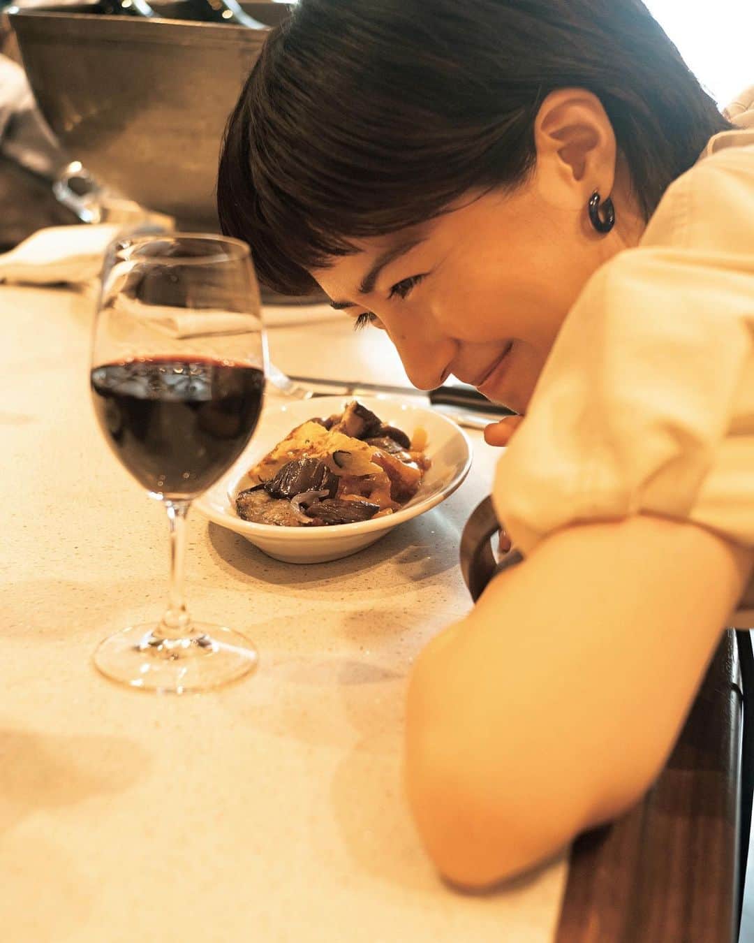 のインスタグラム：「初UOMO😋」