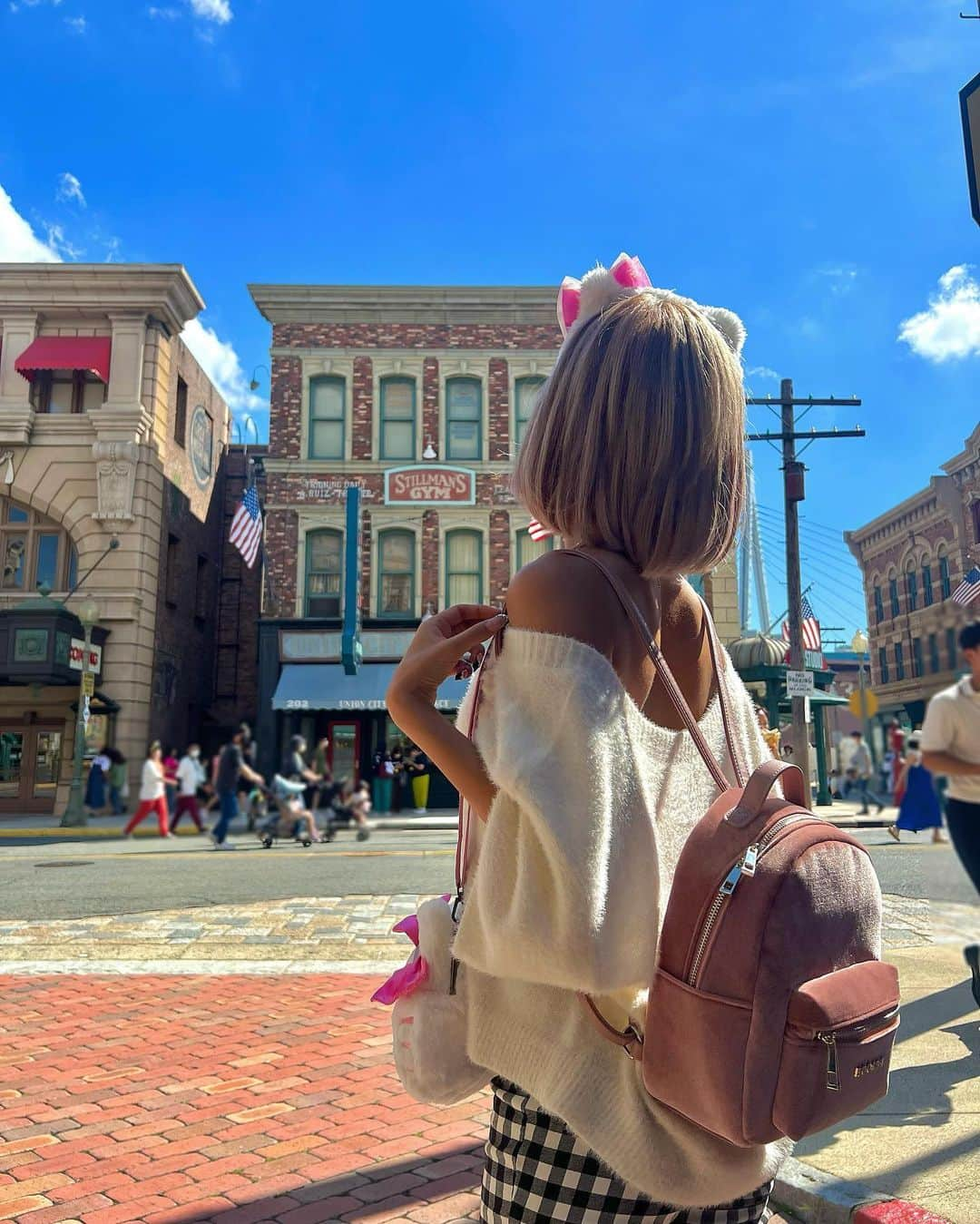 華さんのインスタグラム写真 - (華Instagram)「ぼぶ🎀  @lapisyuuki  #usj #usjコーデ #キティちゃん」9月3日 20時00分 - _hana.87_