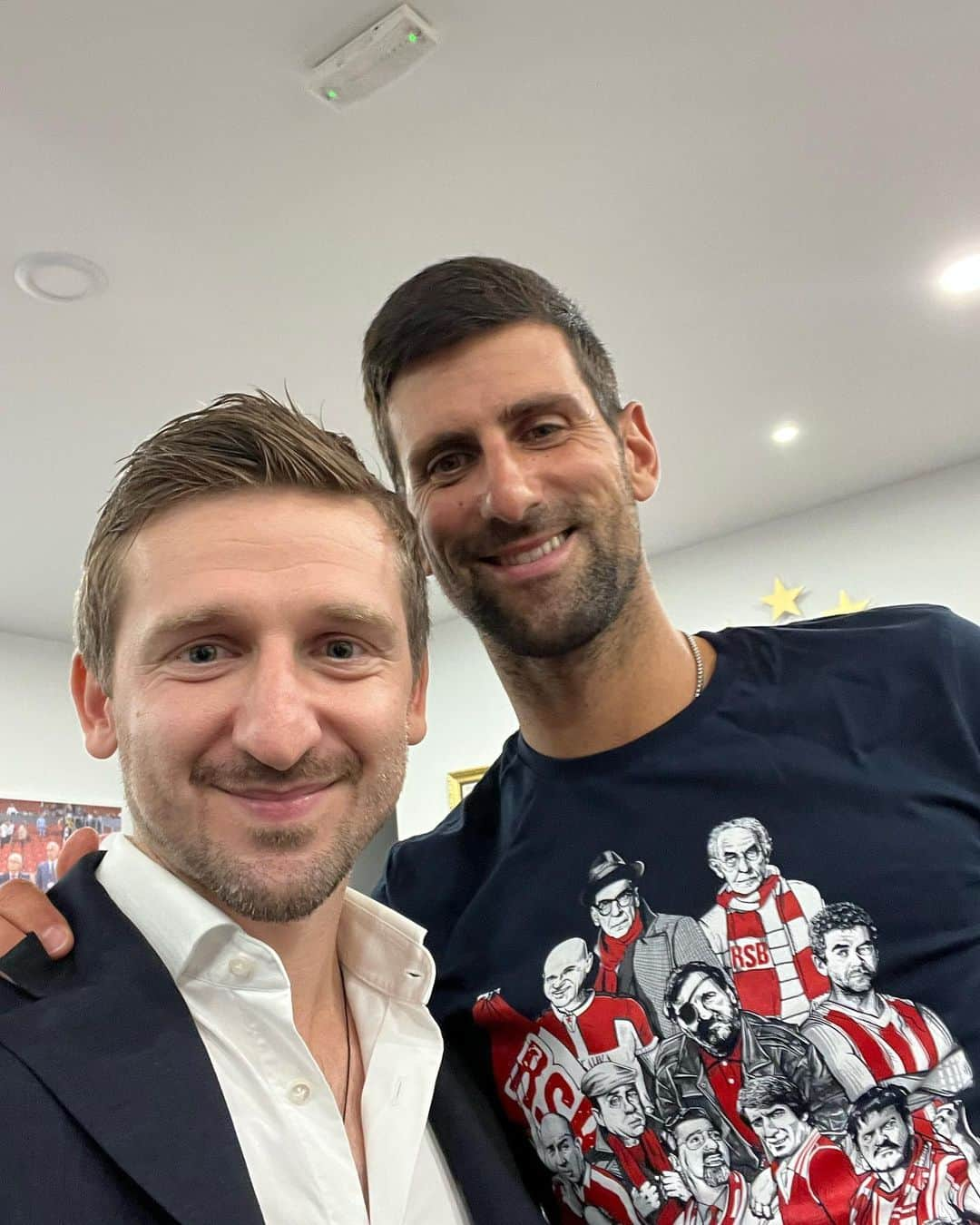 マルコ・マリンさんのインスタグラム写真 - (マルコ・マリンInstagram)「Tennis 🎾 post  With the GOAT @djokernole and future generation @teakovacevictennis」9月4日 21時43分 - markomarin11