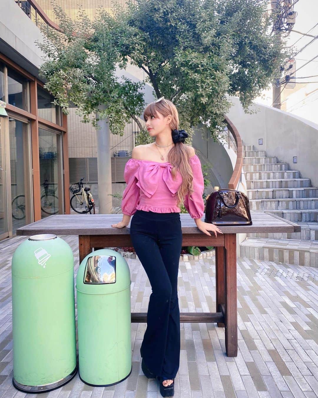 アンジェリカのインスタグラム：「𝐓𝐨𝐝𝐚𝐲’𝐬 𝐦𝐞💕💕🤙🏻🥱 ┈┈┈┈┈┈┈┈┈┈┈┈┈┈┈┈┈┈┈┈ なんか今日楽しかったよｰ‪ ｰ♡‪𐤔𐤔‬‪𐤔‪」