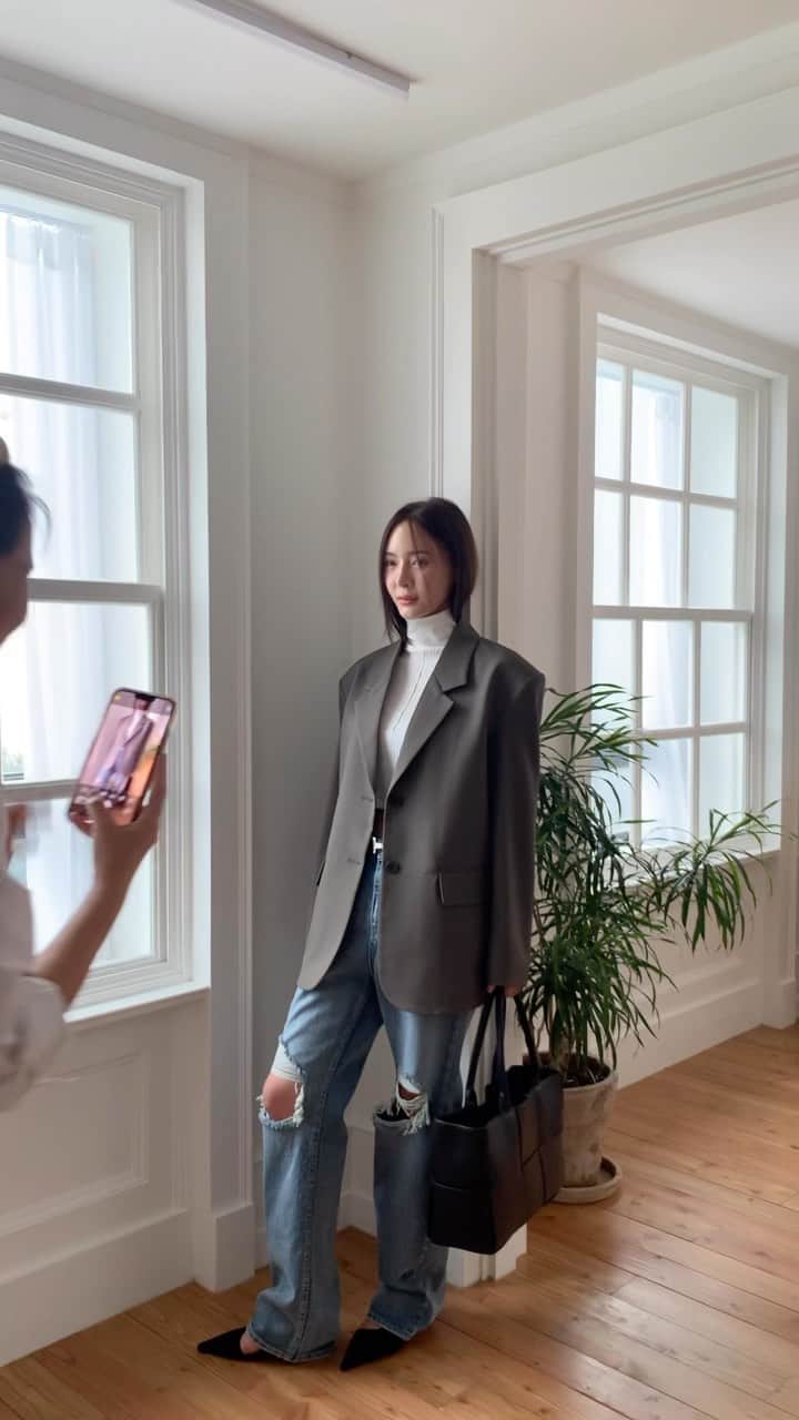 キム・ボラムのインスタグラム：「🍂추워」