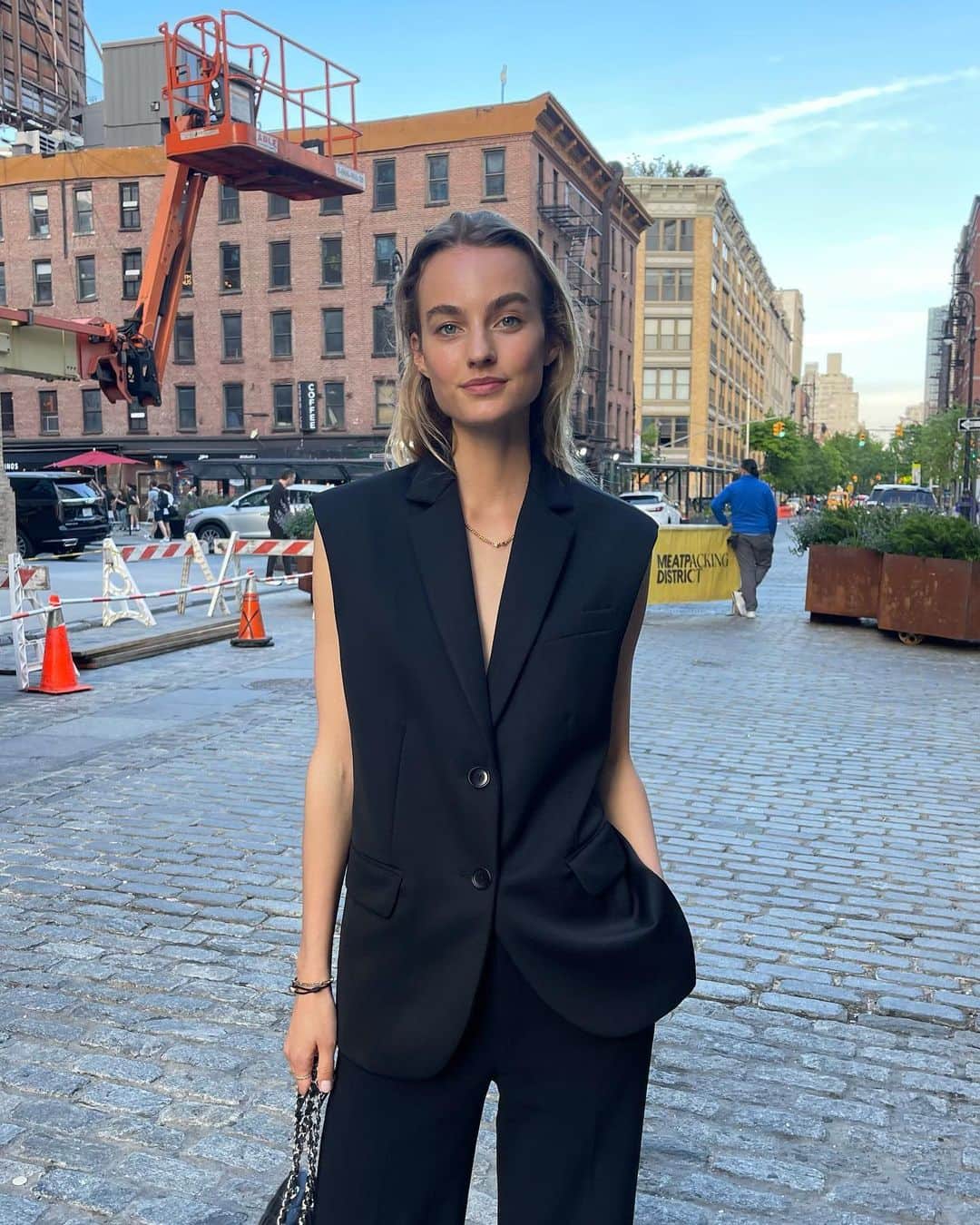 マルチェ・フェルフーフのインスタグラム：「Celebrating my 25th birthday in NY 🎊」