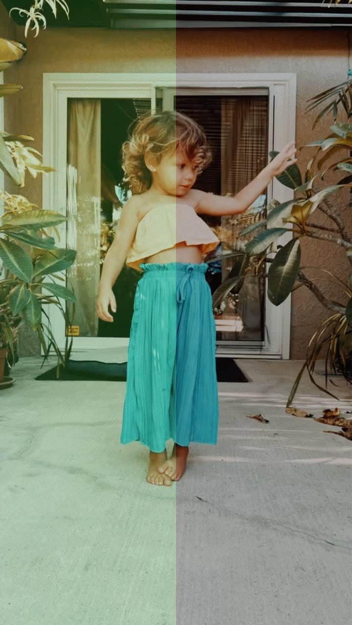 マッケンジー・ダーンのインスタグラム：「Te amo muito filha! Minha borboleta 🦋  • • Love you my butterfly 🦋 • • @moadernsantos」