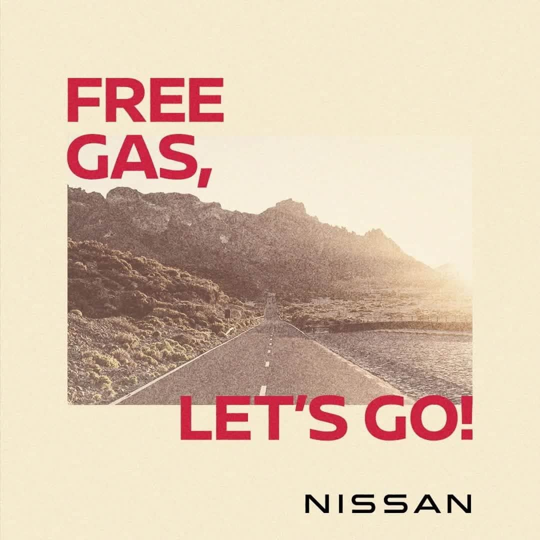 Nissan USA Official Instagram accountのインスタグラム：「Where would you go with free gas money? Option 1, 2 or 3? Quickly drop your answer in the comments for the chance to win free cash for gas. #FuelingThrills⛽️」