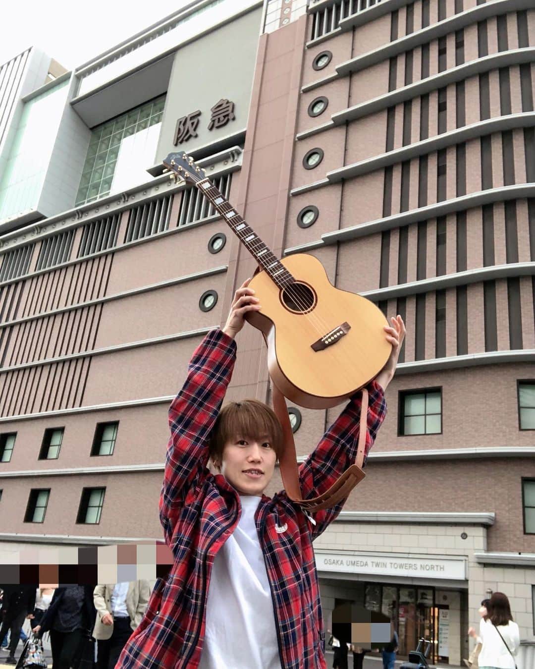 Takeshiのインスタグラム：「Takeshiの発表会 〜路上ライブでレベル上げ〜 たけスト1  大阪💫 名古屋💫」