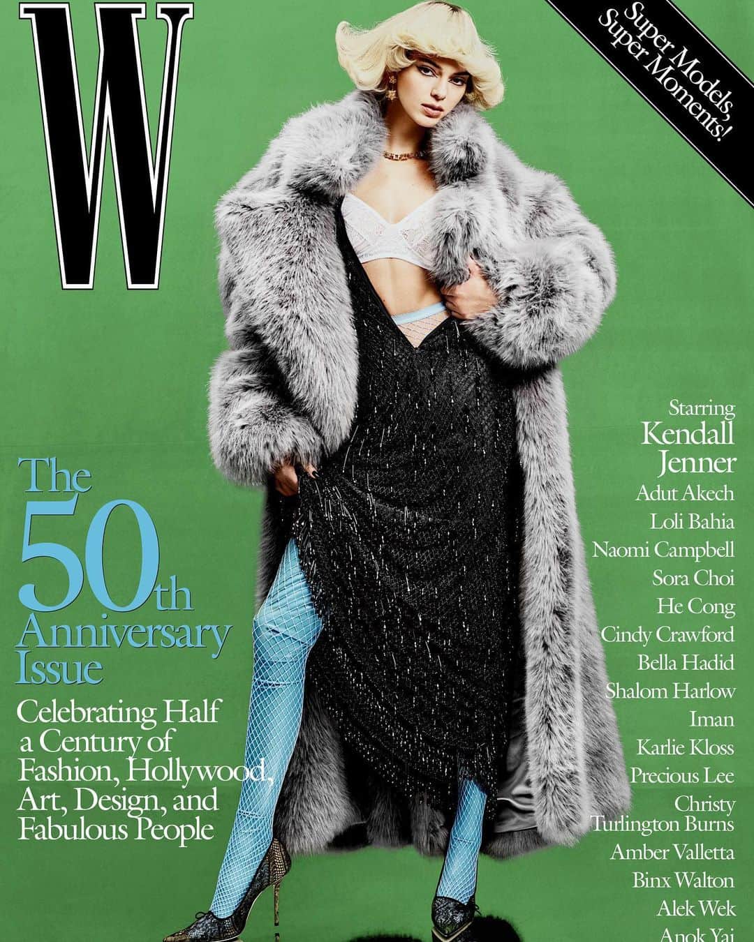 ケンダル・ジェンナーのインスタグラム：「honored to be a part of @wmag 50th anniversary issue by @rafaelpavarotti_」