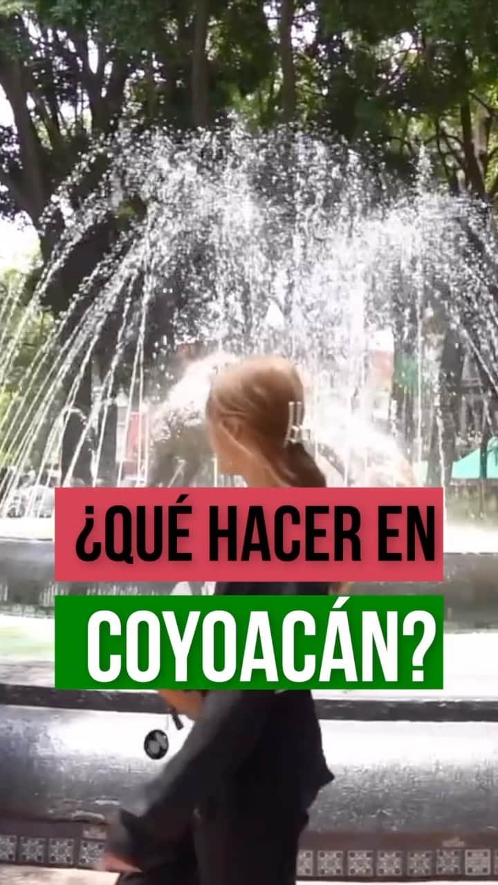 入山杏奈のインスタグラム：「¿QUÉ HACER EN COYOACÁN? En uno de mis lugares favoritos en la CDMX, me gustaría vivir por acá. 🤍」