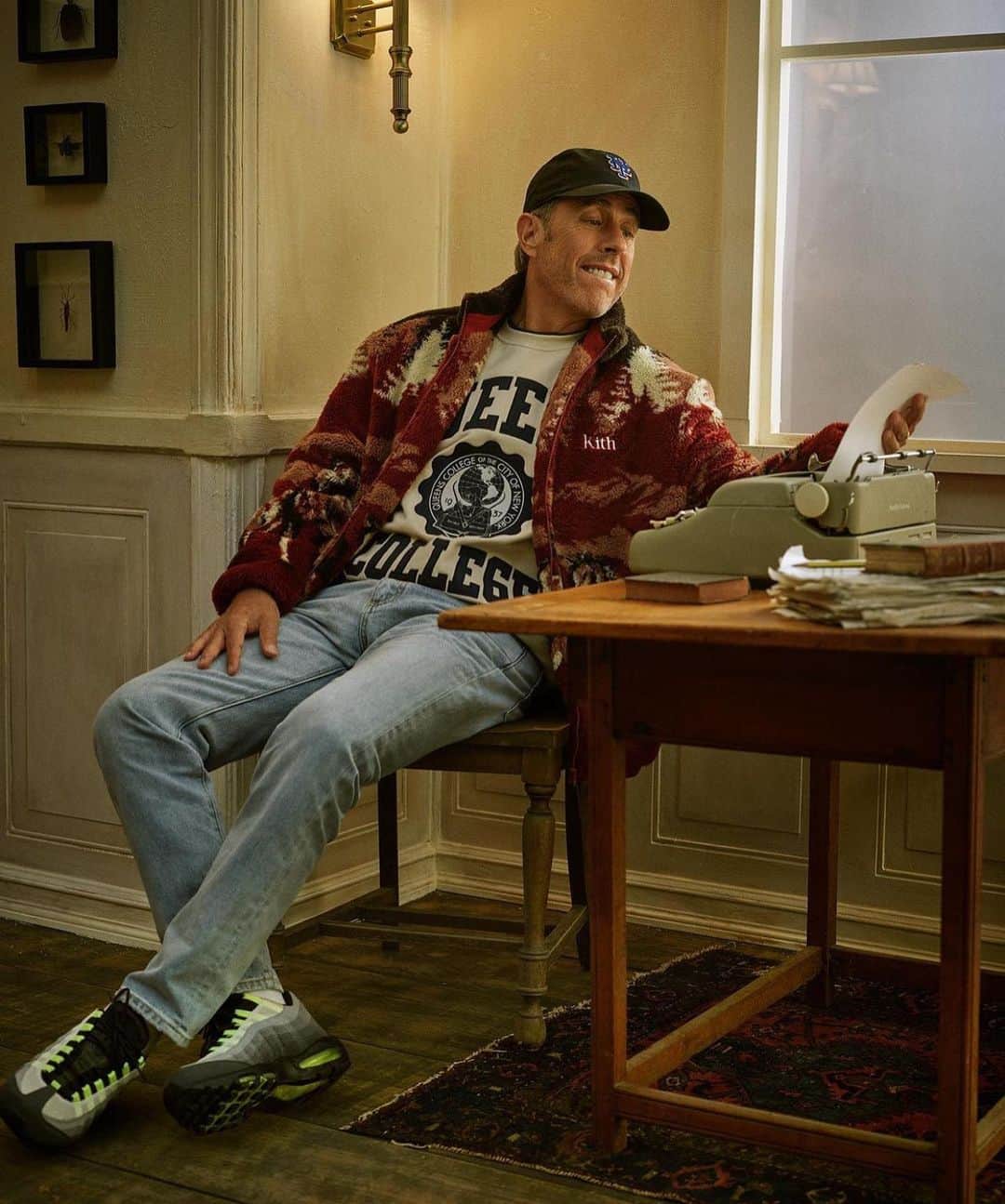 Men's Fashion Postのインスタグラム：「Jerry for #Kith by @markseliger」
