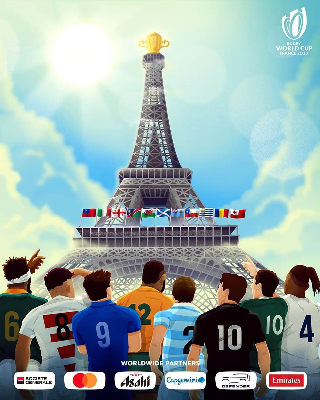 ラグビーワールドカップさんのインスタグラム写真 - (ラグビーワールドカップInstagram)「1年後、最高の熱狂がフランスに戻ってきます🇫🇷🔥  🗓️2023年9月8日(金)～  #RWC2023」9月8日 12時00分 - rugbyworldcupjp