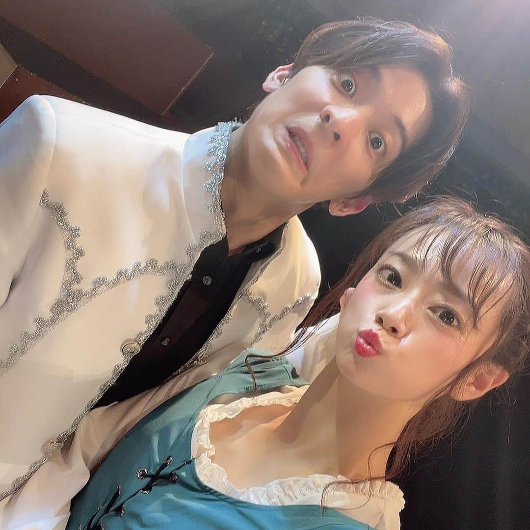 藤澤友千菜さんのインスタグラム写真 - (藤澤友千菜Instagram)「🌈 ＊ #ノーデイ夏夜 ＊ 改めて書かせていただきます‼︎ 夏の終わりに、 No day but today in act summer produce 舞台　#夏の夜の夢 に出演させていただき この御時世の中、幸せな事に 全公演無事に終演することができました🧚🏻‍♀️ 差し入れも沢山いただき、 有り難く毎日お弁当もドリンクもあり、大変助かりました！ 本当にありがとうございました♡ はじめての #シェイクスピア　作品で、 ヘレナという役を任せていただき、ほんっとーに色々悩んだりしましたが、 貴族がこのメンバーだから、 この舞台がこのメンバーだったから、 素敵なメンバーに支えられ無事千秋楽まで迎える事ができました。 本当に皆様には感謝です！！ そして、観に来て下さった皆様 本当に本当にありがとうございました！！ 感謝しかありません！！ そして出会いに感謝。 出逢ってくれてありがとう。 みんなすぐに次の現場で違う仕事をもうしているし、また全く同じメンバーで舞台をやる事は無いですが、また違う現場で同じお仕事ができるよう、 自分のスキルをもっと上げて、　また新しい自分と一緒に仕事ができますように。 レベルアップしてまた新しい舞台に立てますように。 次の舞台はノーティーボーイズです✨また近々お知らせさせていただきます(・∀・) 今後とも藤澤を宜しくお願いいたします！！ ありがとうございました🧸🌈 ＊ #舞台 #女優 #モデル #モリエール #ありがとう #舞台写真 #フォロミー #藤澤友千菜 #instagood #followme #actor #model #thankyou」9月8日 23時47分 - yuchina1207