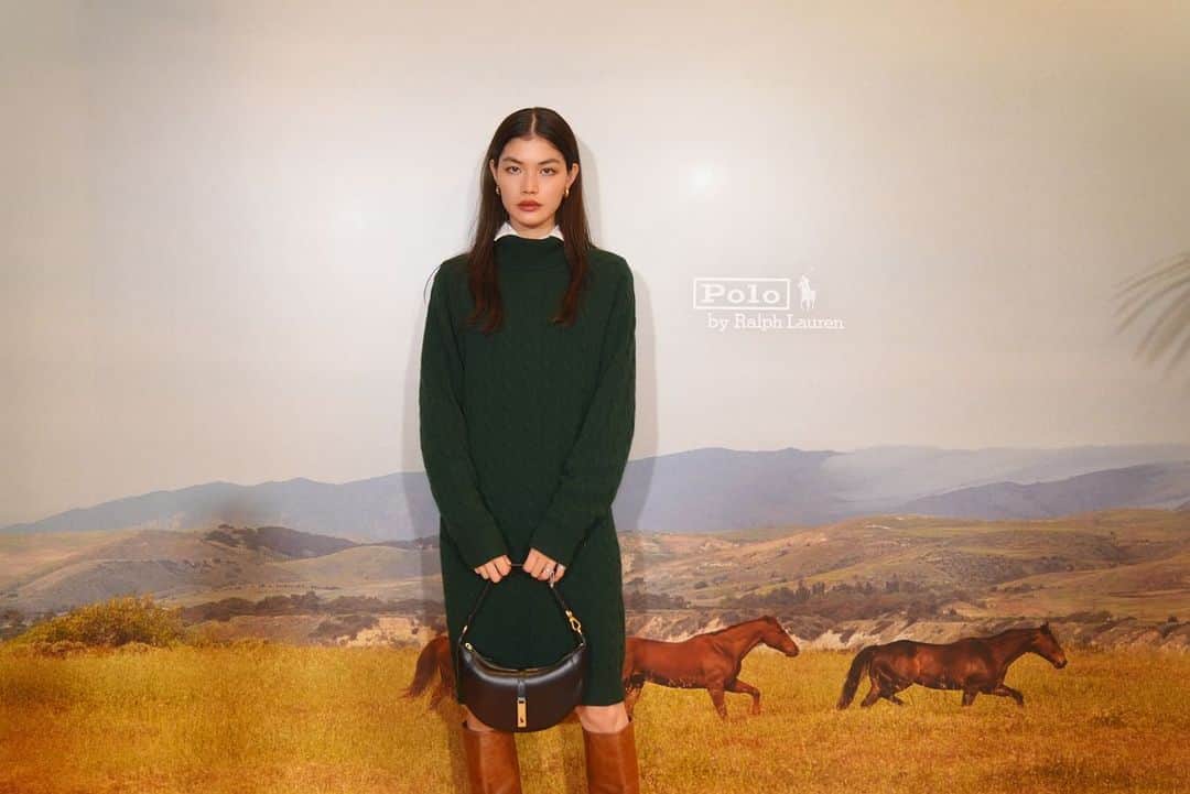のインスタグラム：「@poloralphlauren  🐎👜💛 #PoloIDCollection  #poloralphlauren」