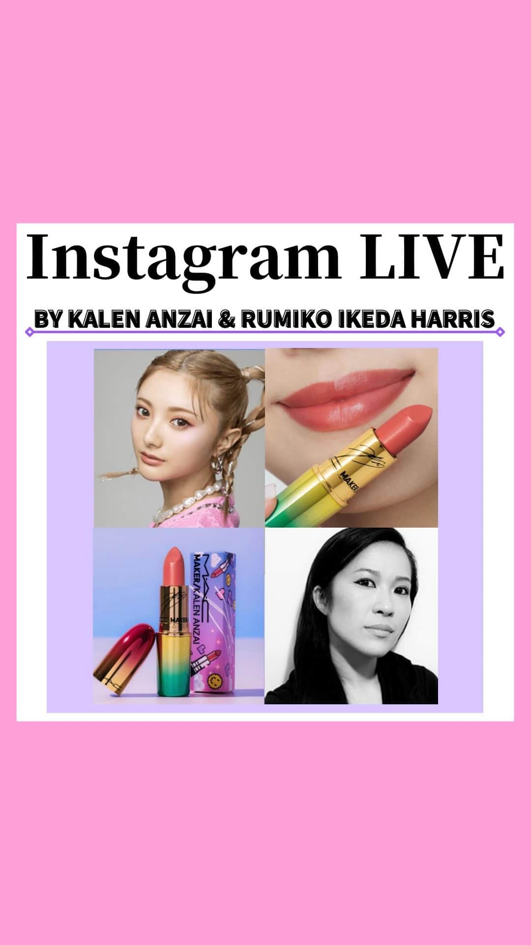 M∙A∙C Cosmetics Japanのインスタグラム