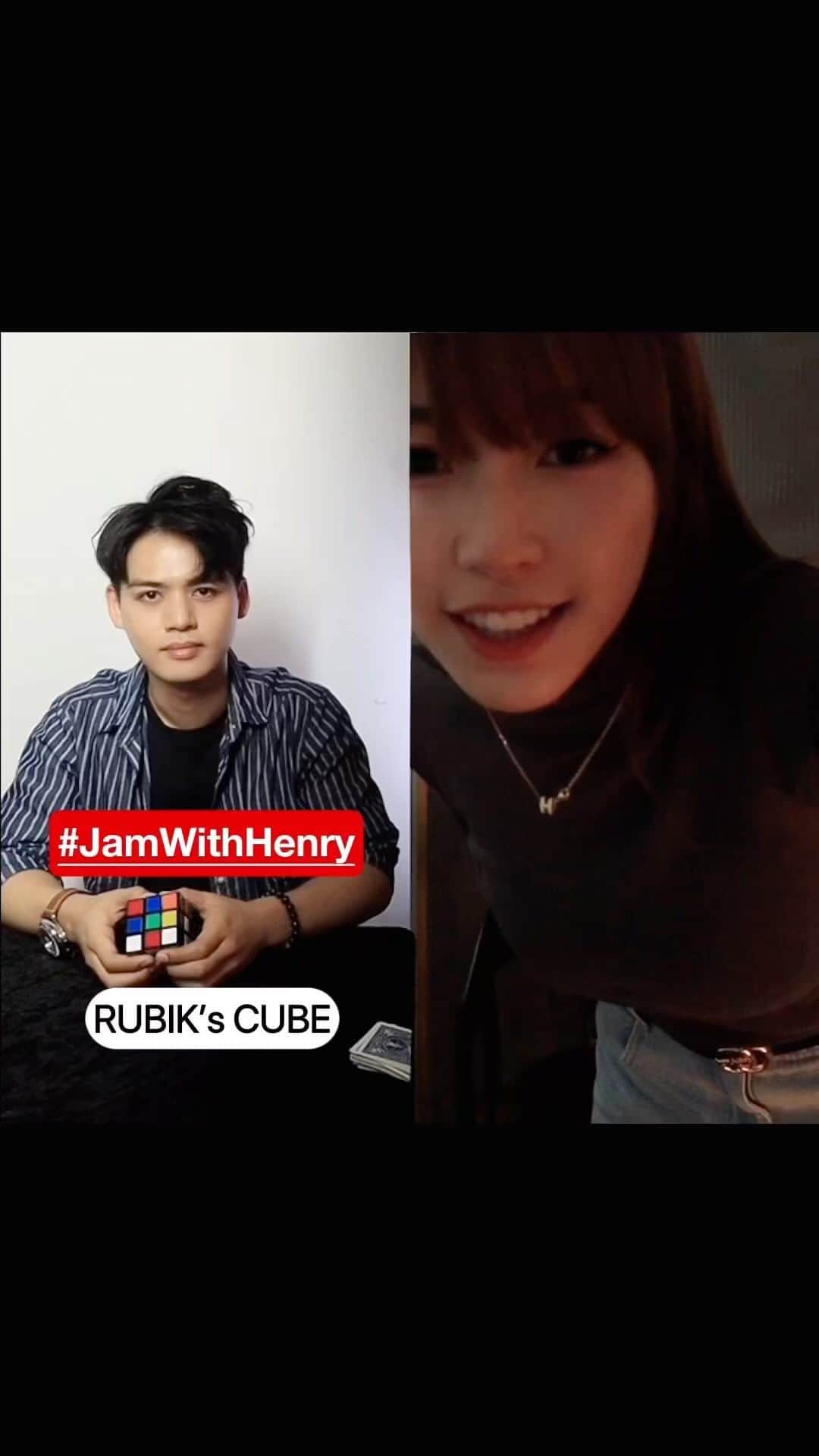 Miss Hunnyのインスタグラム：「Jam a magic 🥸 我哋一齊變好冇呀  @henryharrius #MissHunnyMagicSalon」