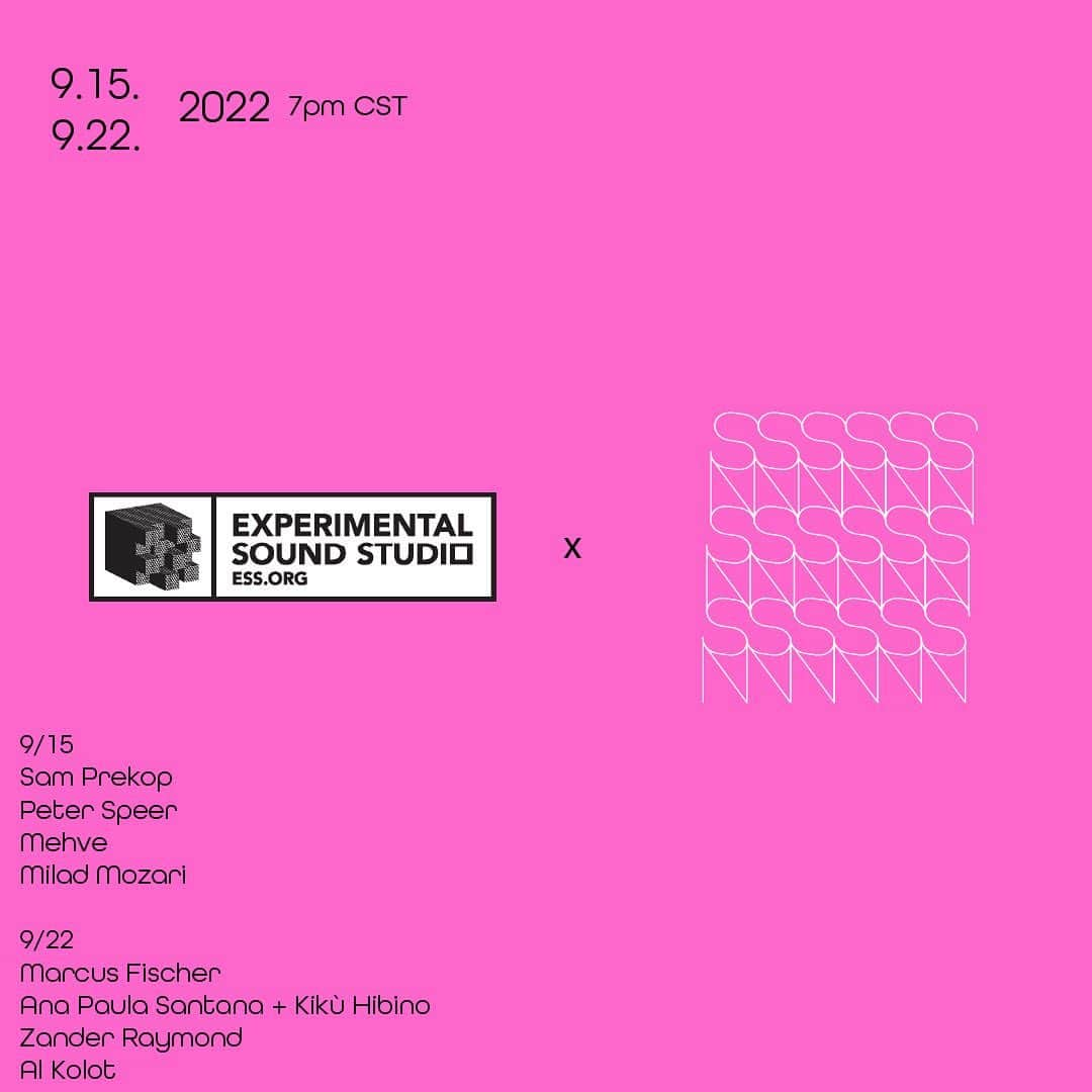 HARUHIさんのインスタグラム写真 - (HARUHIInstagram)「To my first @esschicago TQC!  I’ll be playing a duo set with @kiku.hibino for @esschicago TQC online program presented by @sn_signalnoise. Check it out Sept 15th at 7:00PM!  9/15 Sam Prekop Peter Speer Mehve (Kikù Hibino + Haruhi) Milad Mozari  9/22 Marcus Fischer Ana Paula Santana + Kikù Hibino Zander Raymond Al Kolot」9月9日 22時41分 - haruhi_