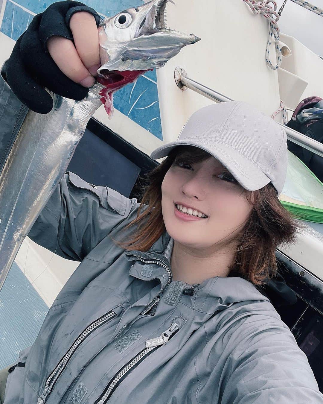 多田あさみのインスタグラム：「今日は七本！  #釣り　#釣り好きな人と繋がりたい  #釣りガール」