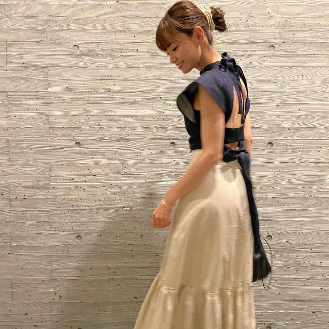 のインスタグラム：「👗 ＊ この日は上下共に #clane  だった日♡♡♡ ＊ #fashion #code #model #favorite #followｍe #クラネ #ファッション #コーデ #藤澤友千菜」