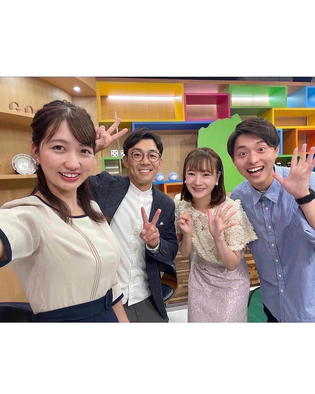 仮屋未来さんのインスタグラム写真 - (仮屋未来Instagram)「GO!GO!いわてスタジオでした✨  今朝家をでたら もうひんやりとしていて驚きました🍃 お昼はまだ暖かく寒暖差があります🌞  今日は中秋の名月で 今年は満月が見られるそうです💕 岩手県内は晴れてよく見えそうなので楽しみです🌝  8月に夏服を買ったのですが、 もう少しで着られなくなると思い😳 お気に入りの服を着ました♪  石田アナがいつも会社のイスで写真を撮るので わたしもまねして撮っています😸  #GOGOいわて　#gogoiwate #岩手朝日テレビ　#アナウンサー #岩手　#夏服」9月10日 16時16分 - miku__kariya