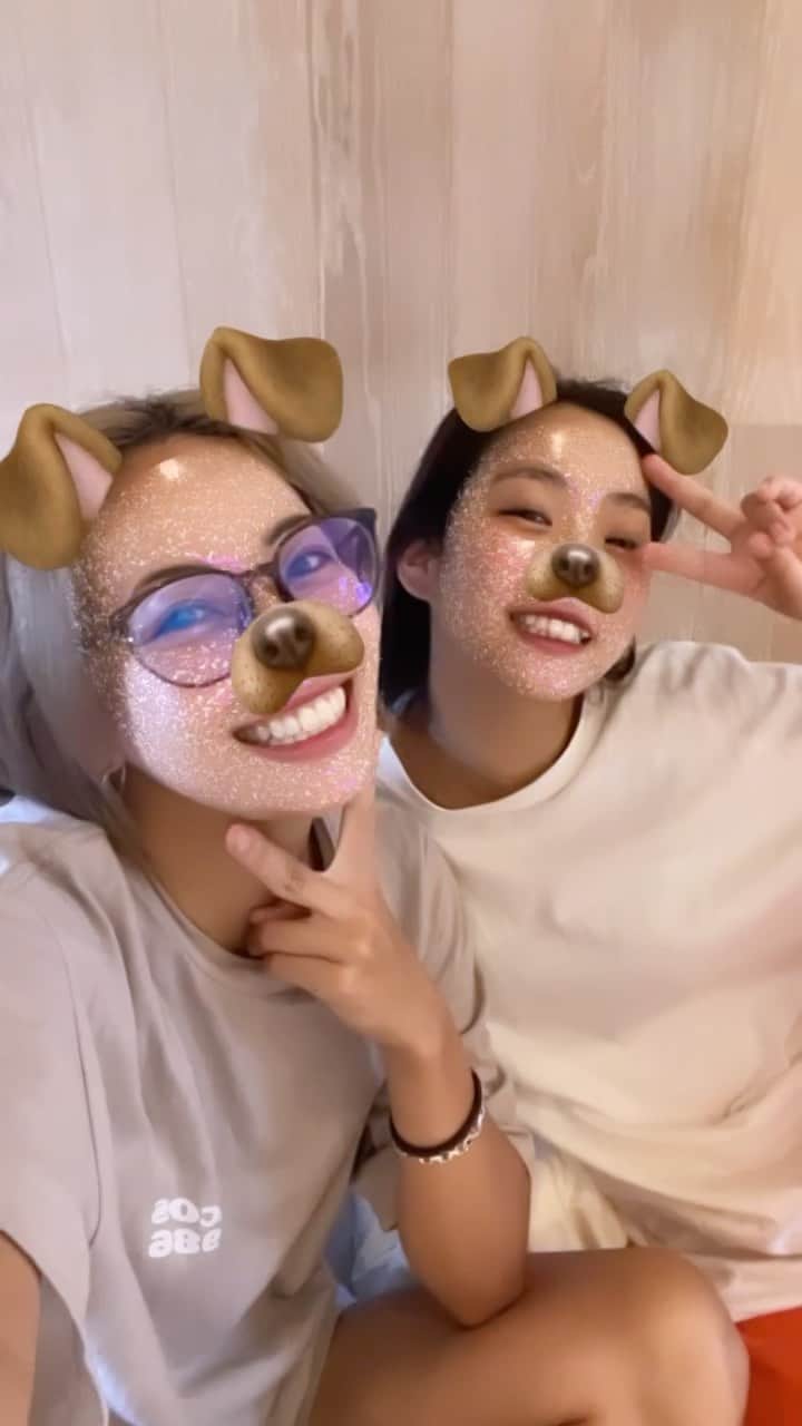 平野杏梨のインスタグラム：「仕事も趣味も遊びも一緒の相方👻❤️‍🔥 　@haannanny」