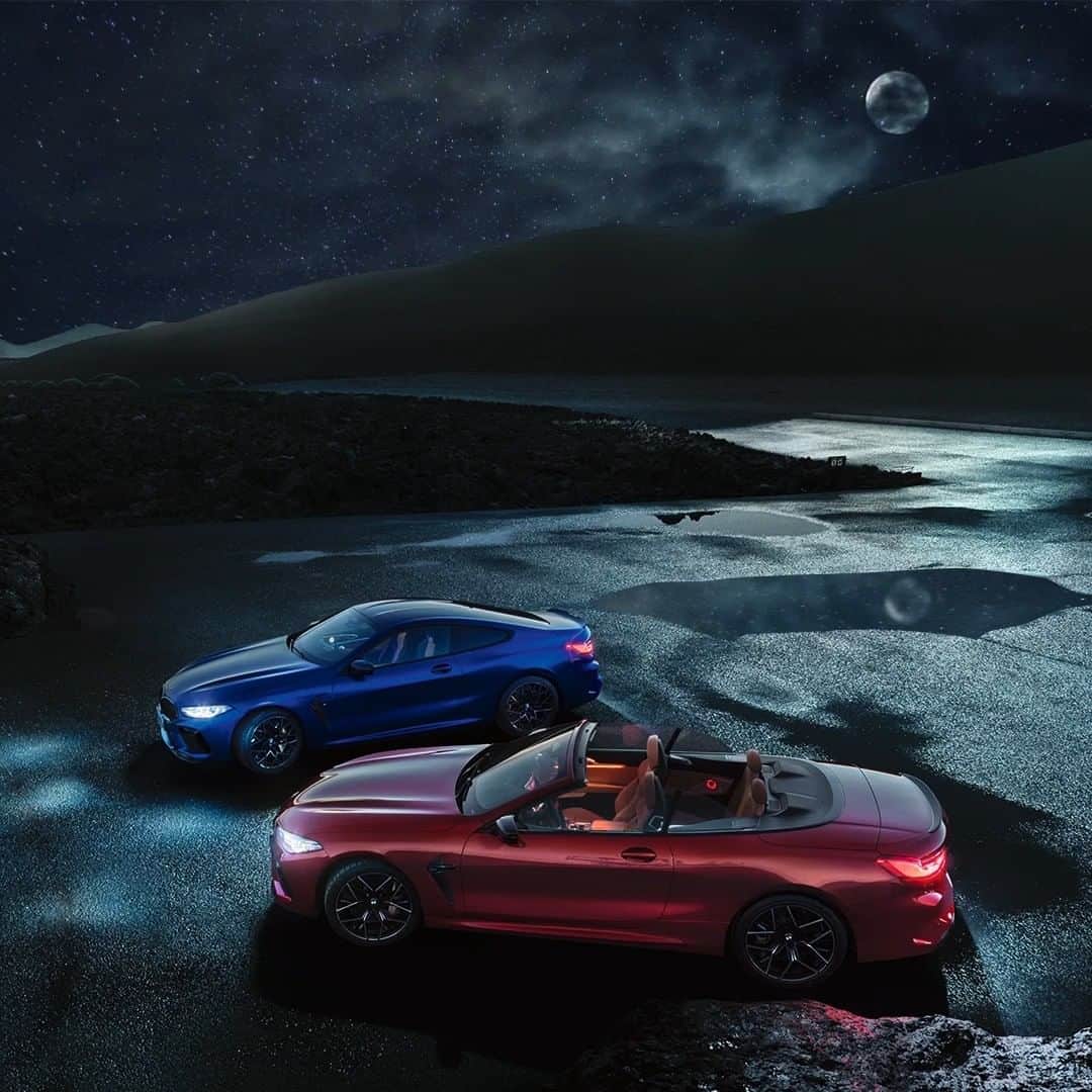 のインスタグラム：「名月に、歓びと円満を願う。  #BMW #駆けぬける歓び #BMWJapan #BMWM8 #THE8 #中秋の名月」