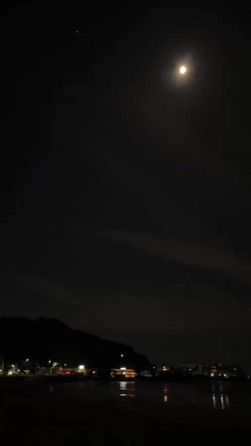 渋木さやかのインスタグラム：「🌝」