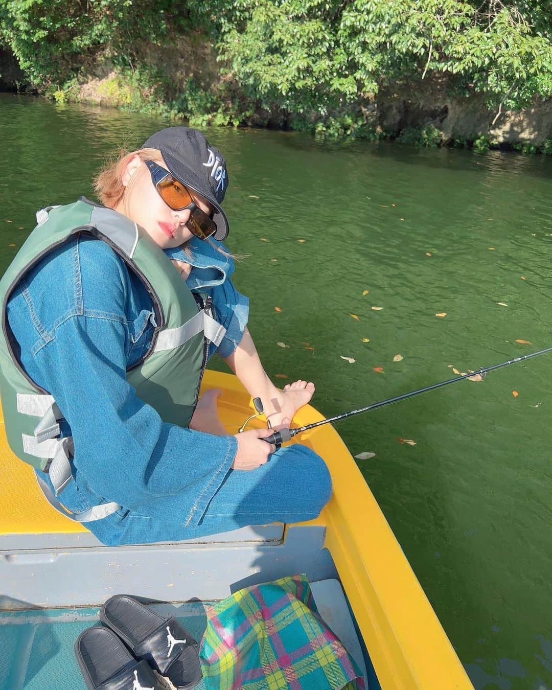 のインスタグラム：「🎣❌」