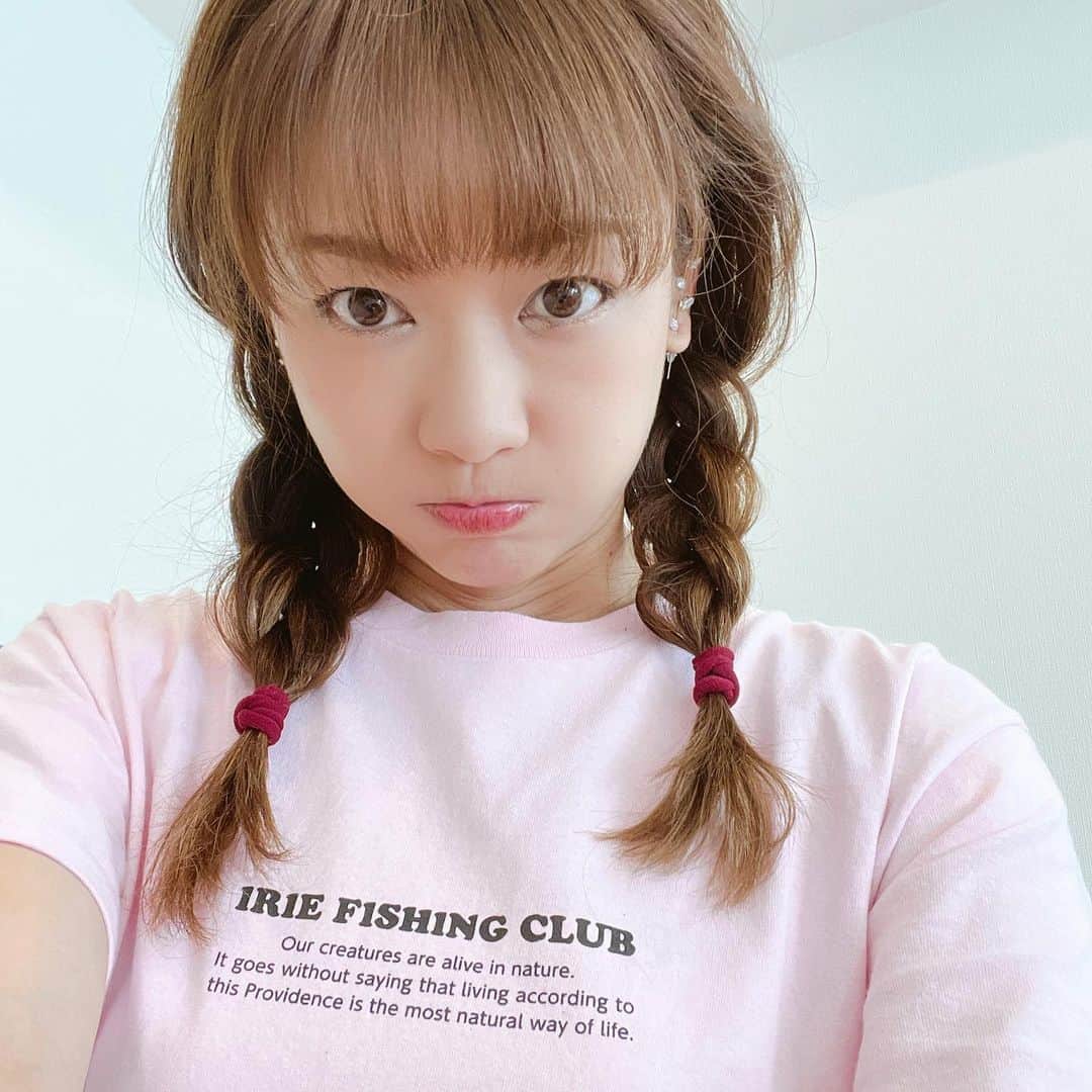 彼方茜香のインスタグラム：「iriefishingclub♥  💗PINK💗  @iriefishingclub  cute😘   #sarynirie」