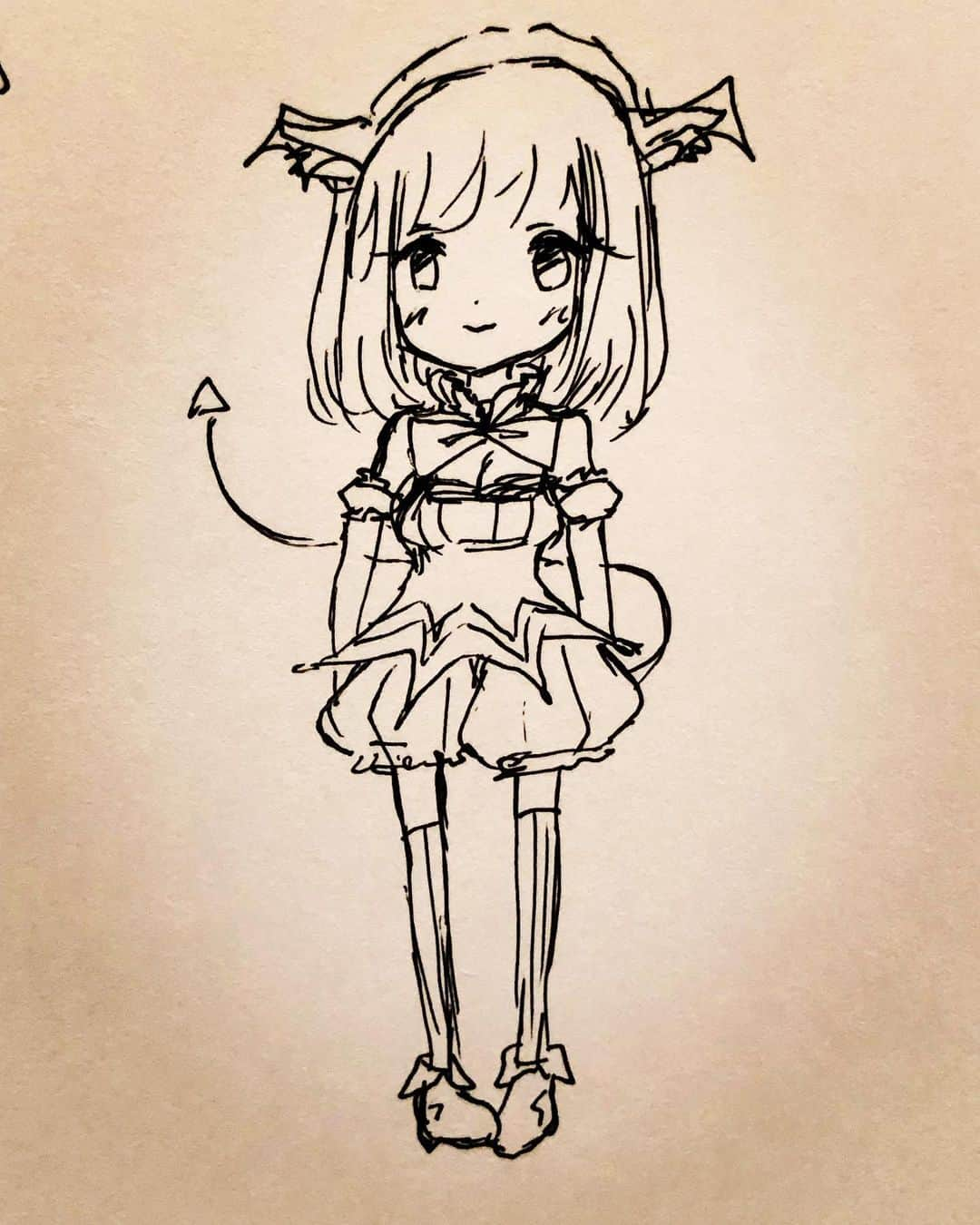 水卜さくらさんのインスタグラム写真 - (水卜さくらInstagram)「ハロウィンぽい子」9月11日 21時33分 - archemiura