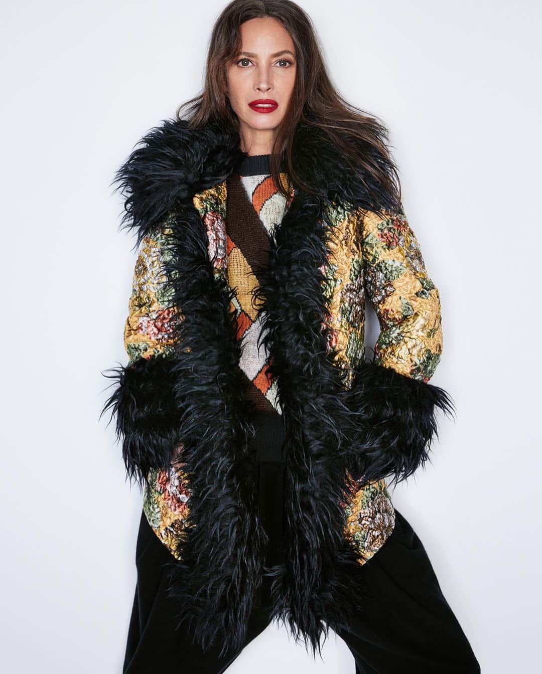 Jed Rootのインスタグラム：「@wmag 50th Anniversary Issue  Shot by @michaelthompsonstudio  Editor-in-Chief and Stylist: @saramoonves  Senior Style Editor: @Aaalliata Model: @cturlington  Hair: @EugeneSouleiman  Makeup: @JamesKaliardos Manicure: @YukoTsuchihashi  Writer: @JennyComita Casting: @emperor.lee」