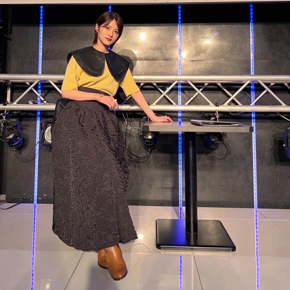 若月佑美さんのインスタグラム写真 - (若月佑美Instagram)「. #未開発区域 トークイベント 第1部のお洋服はこちらでした。 秋っぽカラーが凄く可愛いのです。 . #若月佑美」9月12日 11時02分 - yumi_wakatsuki_official