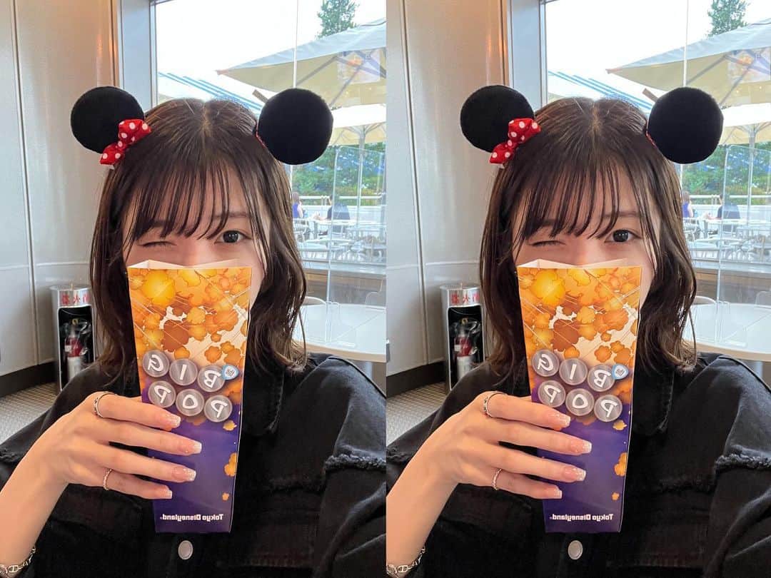 のインスタグラム：「. Disney Land ~°･🐭🏰🎈」
