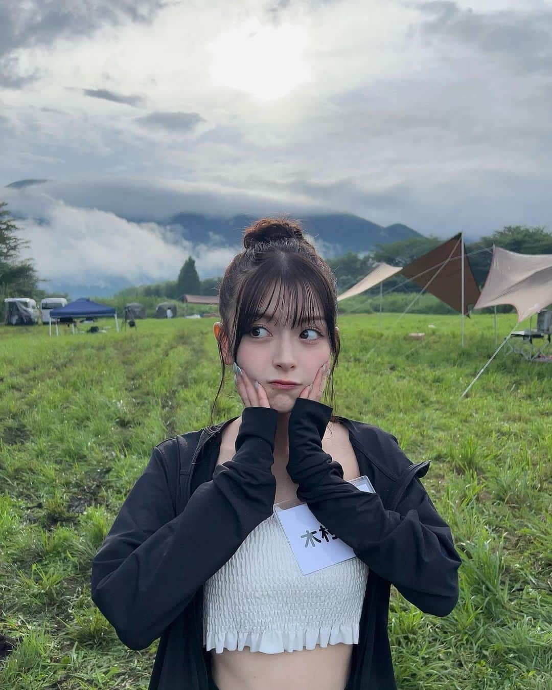 木村葉月さんのインスタグラム写真 - (木村葉月Instagram)「オルガン坂キャンプ🏕  番組中尻相撲のとき喧嘩してたけど実はバリバリ仲良しなあやみん ✌️」9月12日 14時39分 - 82ki_82ki