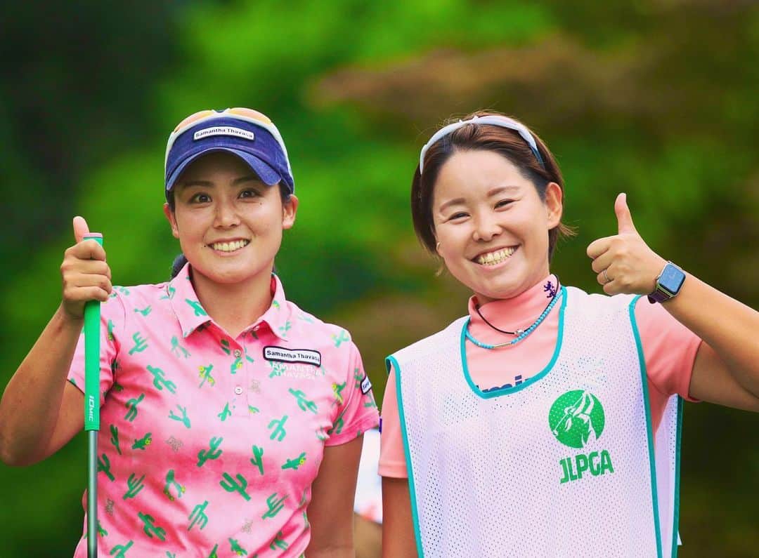 山村彩恵のインスタグラム：「#日本女子プロゴルフ選手権大会コニカミノルタ杯」