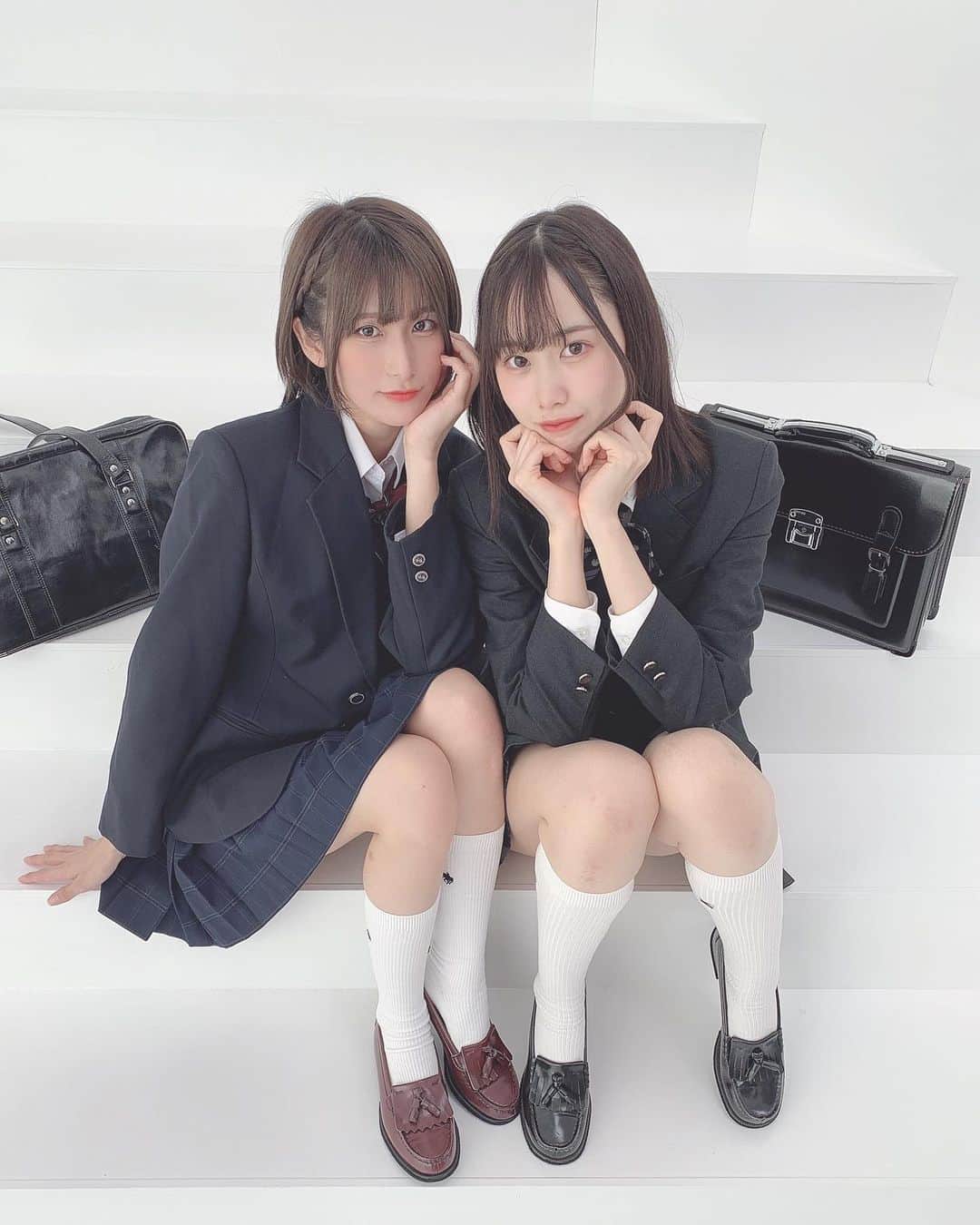 lovepop 制服 来栖うさこさんのインスタグラム写真 - (来栖うさこInstagram)「💗 ラブポップグラビアさんの撮影でした📸 https://lovepop.net/  過去作品はすでに配信中なので要チェック🥰 中高がセーラー服だったので ブレザーは憧れだったなあ☺️💕かわゆ ・‥…━━ﾟ+.━☆・‥…━━.+ﾟ  ...