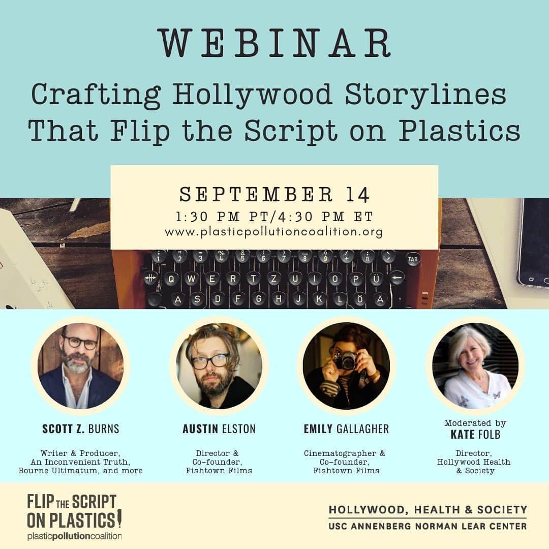 ジェフ・ブリッジスのインスタグラム：「Hollywood can build storylines that craft plastic-free & aware worlds & by doing so—influence culture & address the plastic pollution crisis. 🎬 Join @plasticpollutes @fishtownfilms @HollywdHealth @Katefolb. #PlasticPollutes #FlipTheScriptOnPlastics  https://bit.ly/ppc-webinar-091422」