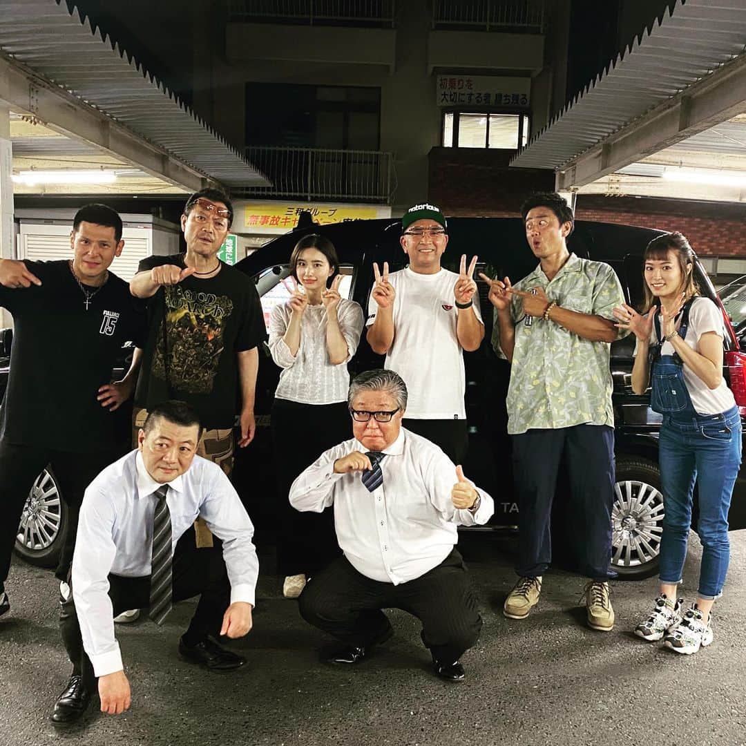 中野英雄のインスタグラム：「本日はYouTube撮影 原田龍二さん 古井栄一さん 阿部乙さん 中澤達也さん 三和交通の皆様 楽しかったです  #instagood #enjoy #japan #YouTube #happy #mobstar」