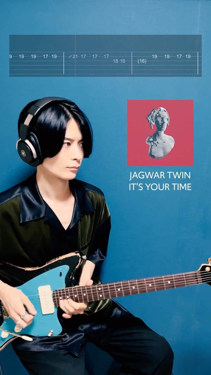 Ken Matsuzakiのインスタグラム：「Jagwar Twin - It’s Your Time  @jagwartwin   #jagwartwin #guitar #guitarsolo #guitartab #guitartab#guitartabsdaily  #indiepop #indierock #indieguitar #indieguitars #alternativeguitar  @guitartabsdaily」