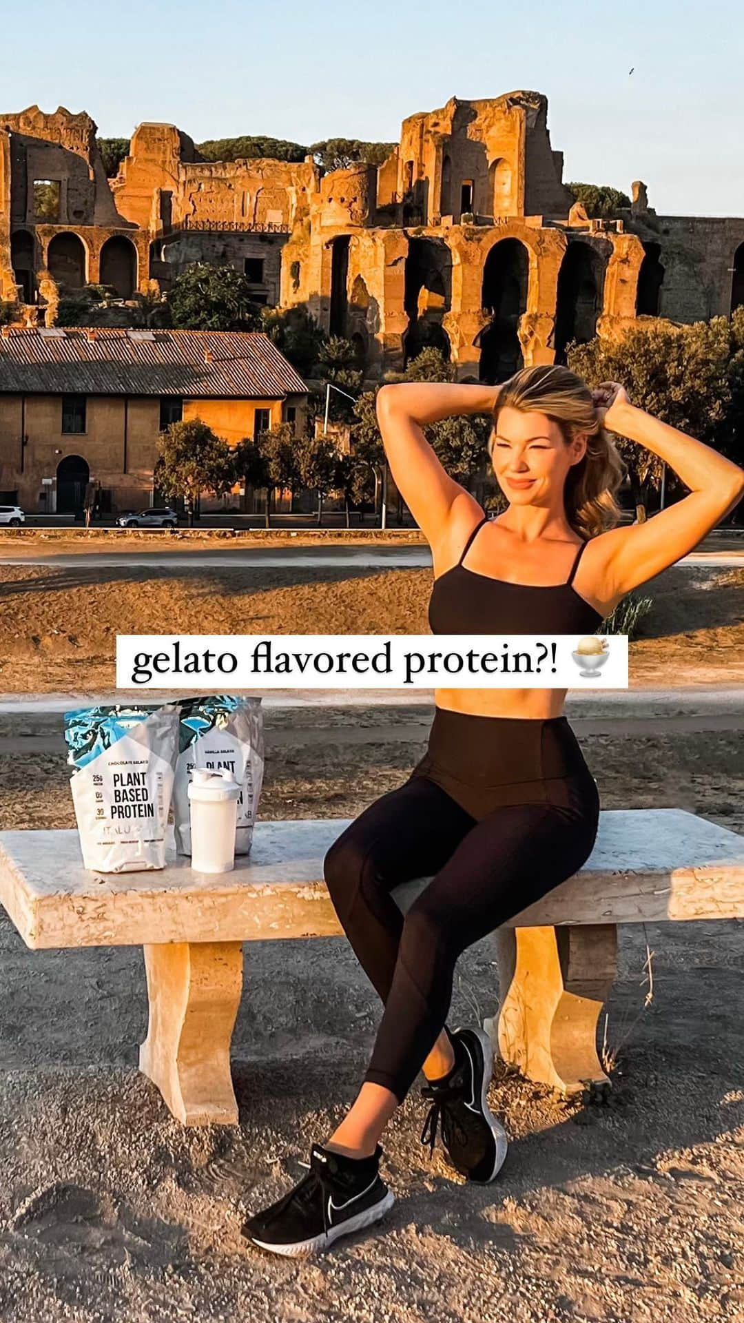 アンナ・ニコル・スミスのインスタグラム：「IT’S HERE!! 🥹💪🍃  Vitalura Labs Plant-Based Protein!!  (Share with a friend who could use this!! ❤️)  We have been working on this for almost TWO years!!  And this is why you HAVE to try it:  🍃 It’s a high-quality, premium formulation that is a COMPLETE protein while being plant-based.  🍃 We have 25g protein per scoop. This is RARE for a plant-based protein. Most stop at 15g or 20g. But you girls KNOW how important protein is and every gram counts.  🍃 We are NSF certified. This means we are third-party tested, we have no harmful ingredients, heavy metals, and what is on the label is in the product, guaranteed.  🍃 We have 30 servings per bag. When you receive it, you’ll see it’s a HEFTY bag 😅 most only offer 10 or 15 servings per bag.  I cannot tell you how excited I am for you girls (and guys!!) to have this!! You all know how high my standards are with what I put in my body and I wanted to create a protein supplement that all of us could feel confident in taking, would help you see more results (hello, protein intake but make it yummy 😋👋)  Did I mention… Vitalura Labs is ITALIAN inspired but AMERICAN made.  Our flavors are Vanilla Gelato and Chocolate Gelato 🍨🍫😍 and this is JUST the beginning!!!!  LINK IS IN MY BIO TO GET YOURS!!!  (Don’t forget to tag me in your stories when you receive it!! 🥰)  #vitaluralabs #plantbasedprotein #fbggirls」